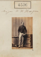 Major W.H. Harper NPG Ax54548