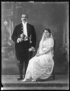 Sir Dhunjibhoy Bomanji; Lady Frainy Dhunjibhoy Bomanji NPG x121708