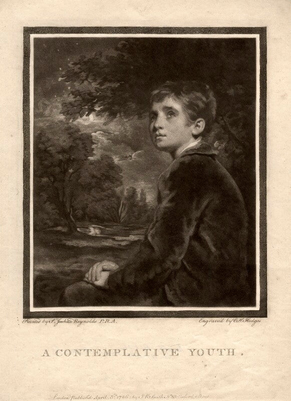 Master brown ('a contemplative youth') npg d873