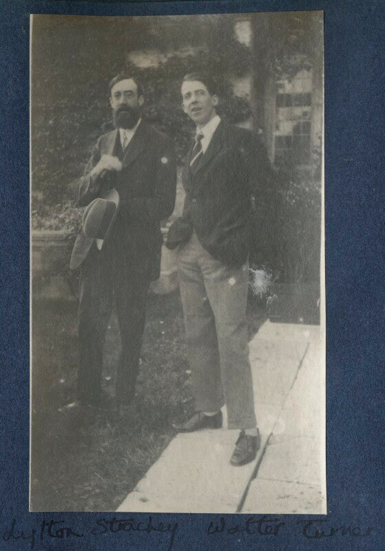 Lytton strachey; walter james redfern turner npg ax141342