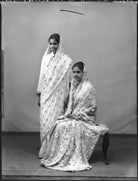 The sisters of Maharaja Sir Partap Singh Malvendra, Bahadur (probably Kamla Devi Sahiba and Vimla Devi Sahiba) NPG x96775