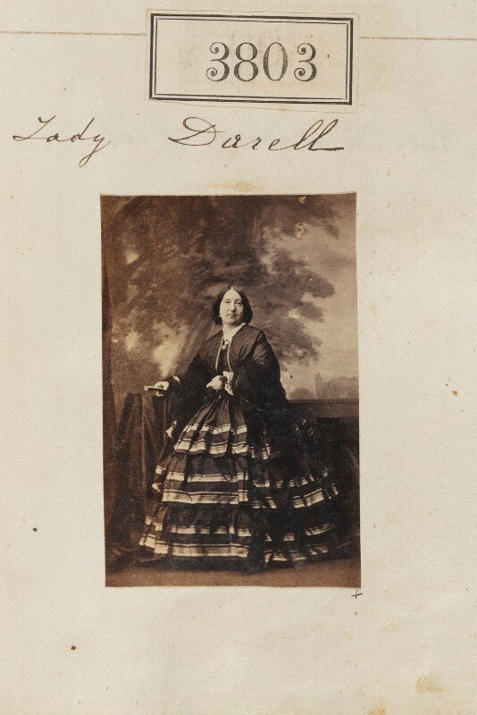 Harriet mary (née tierney), lady darell npg ax53194