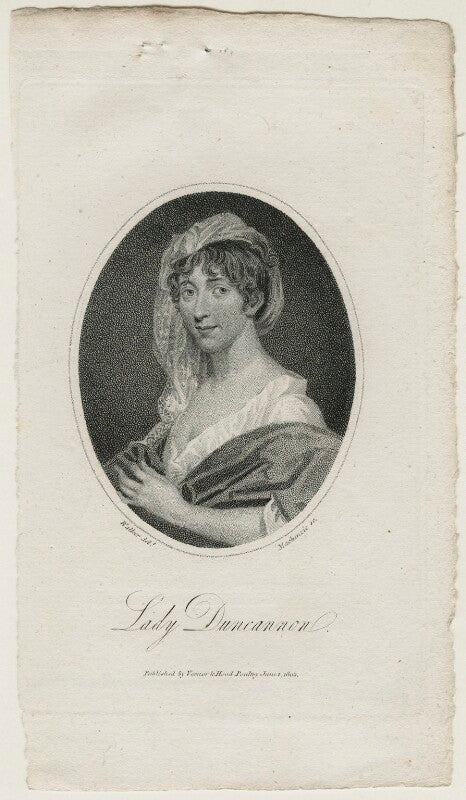 Henrietta frances ('harriet') ponsonby (née spencer), countess of bessborough npg d21655