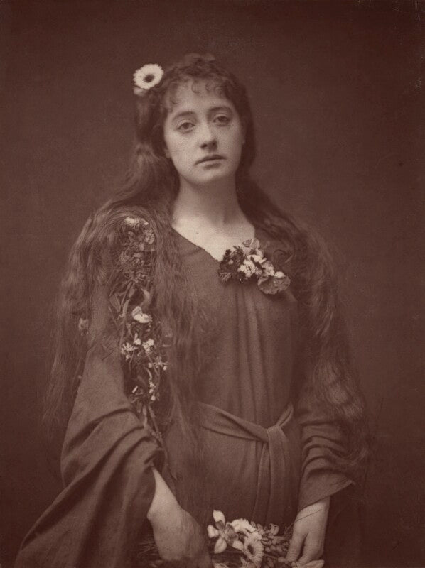 Florence gerald as ophelia in 'hamlet' npg ax7634