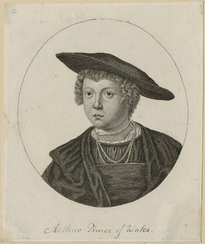 John (or hans), prince of denmark engraved as arthur, prince of wales npg d23865