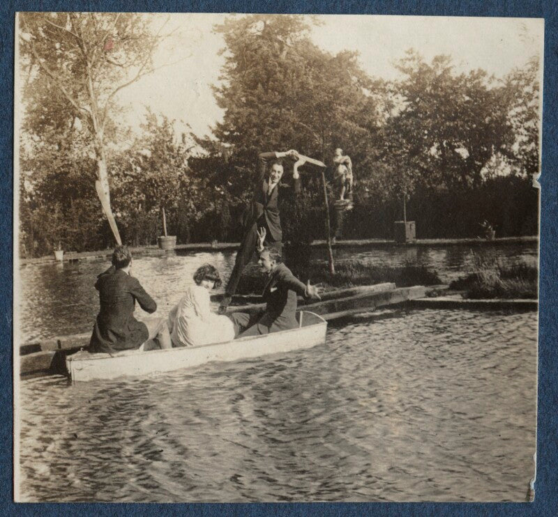 Julian vinogradoff (née morrell) and three others npg ax140792