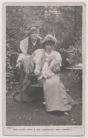 Ellen Terry; Audrey Campbell NPG x197656