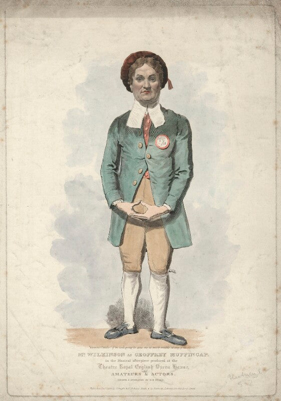 James pimbury wilkinson as geoffrey muffincap in sheridan's 'amateurs and actors' npg d37531