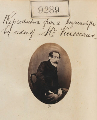 'Reproduction from a daguerrotype by order of Mr Viersseaux' NPG Ax59110