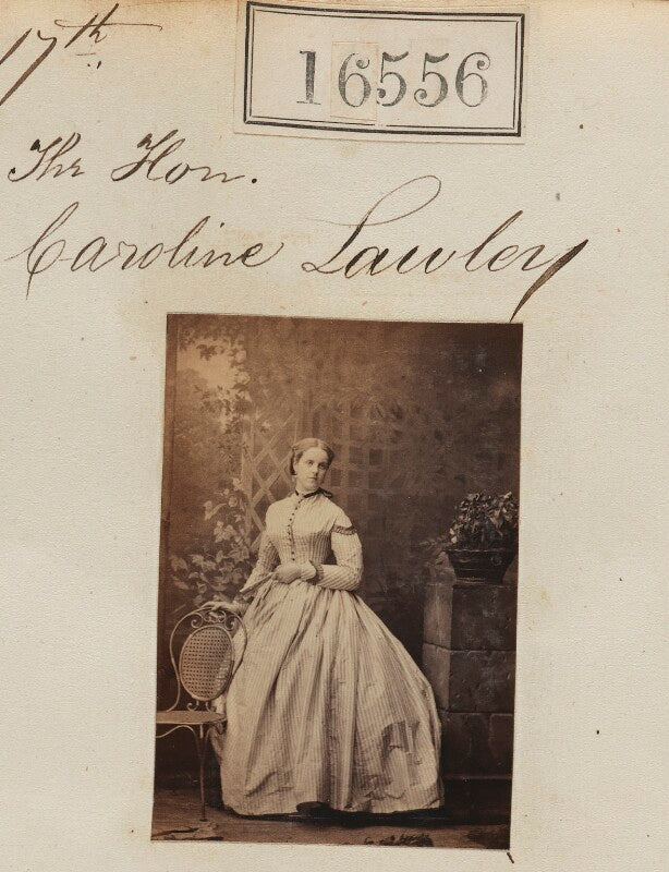 Hon. caroline elizabeth molyneux (née lawley) npg ax64463