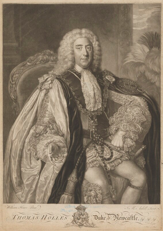 Thomas pelham holles, 1st duke of newcastle under lyne npg d9401