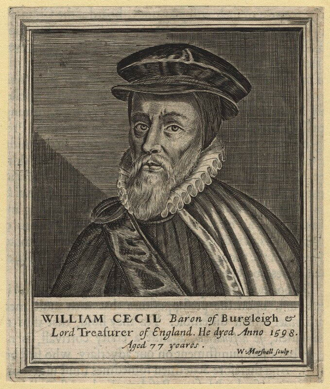 William cecil, 1st baron burghley npg d21162