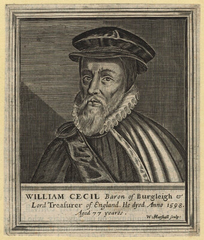 William Cecil, 1st Baron Burghley NPG D21162