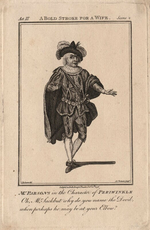 William parsons as periwinkle npg d8434