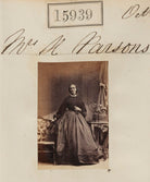 Mrs H. Parsons NPG Ax63869