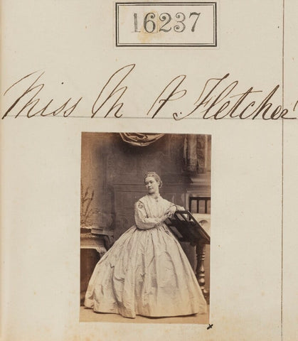 Miss M.P. Fletcher NPG Ax64155