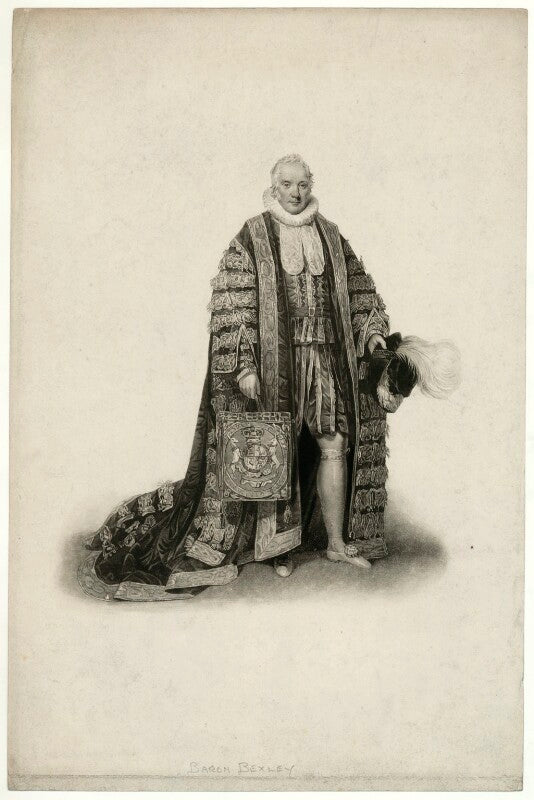 Nicholas vansittart, baron bexley npg d31749