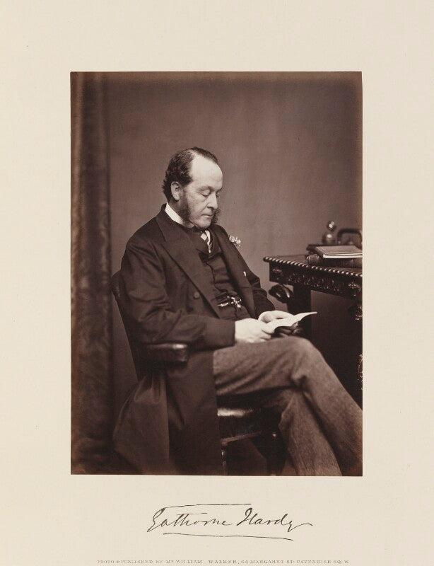 Gathorne gathorne hardy, 1st earl of cranbrook npg ax15846