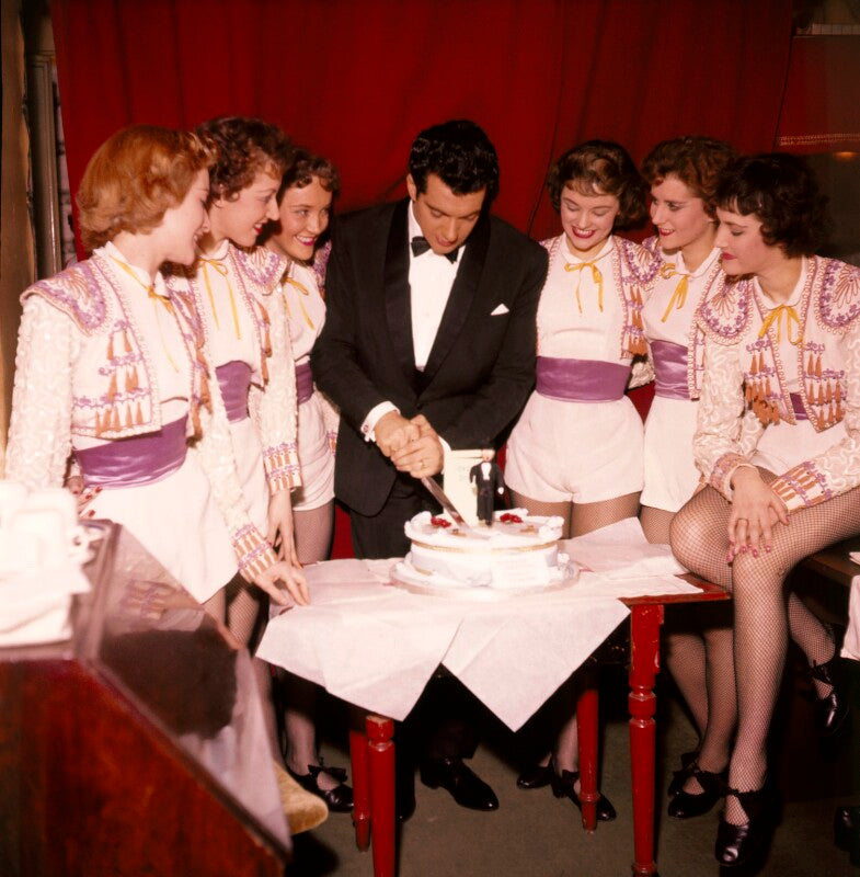 Frankie vaughan's 30th birthday at the palace theatre npg x136321