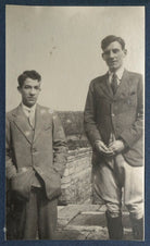 Colin de la Mare; Siegfried Sassoon NPG Ax141373