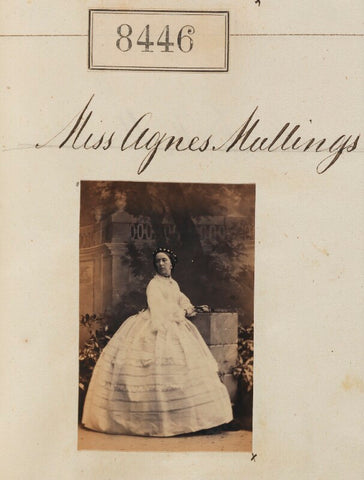 Agnes Mullings ('Miss Agnes Mullings') NPG Ax58268