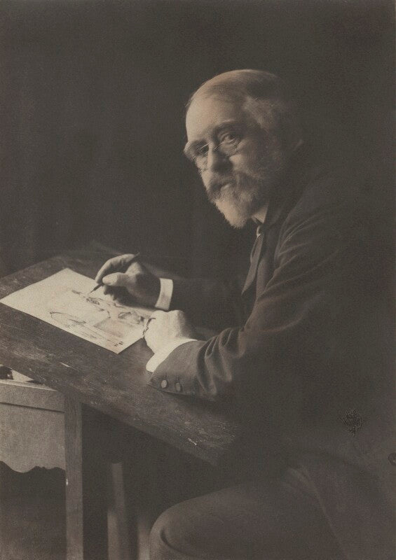 Sir francis carruthers gould ('f.c.g.') npg x13811