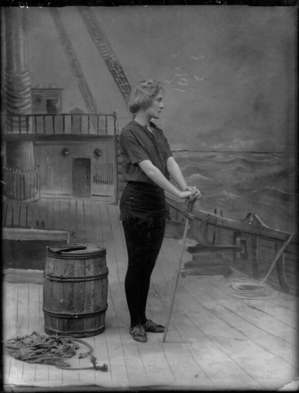 Pauline chase as peter pan in 'peter pan' npg x104646
