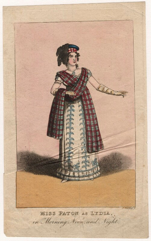 Mary ann paton (mrs wood) as lydia in 'morning, noon & night' npg d8529