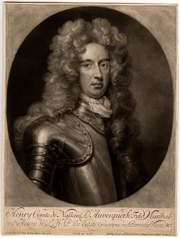 Henry Nassau, Count of Auverquerque NPG D574