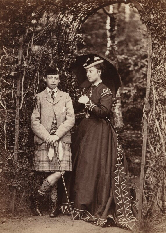 Prince leopold, duke of albany; princess louise caroline alberta, duchess of argyll npg p22(7)