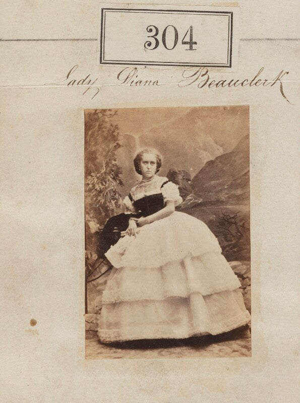 Diana de vere (née beauclerk), lady huddleston npg ax50083