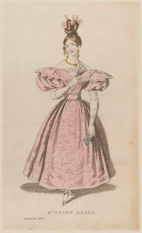 'evening dress', september 1832 npg d47666