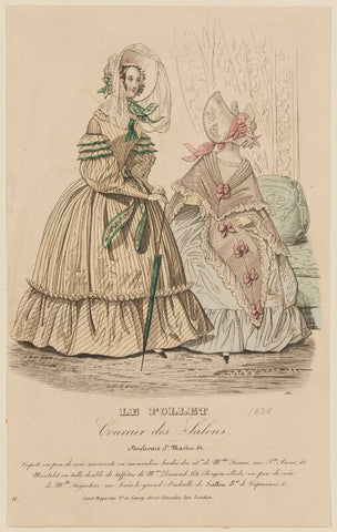 'Costume de promenade', June 1838 NPG D47741