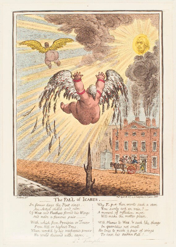 'the fall of icarus' npg d13044