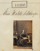 Miss Waldo Sibthorpe NPG Ax60080