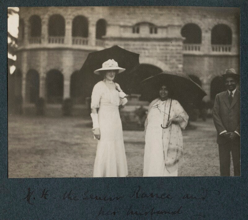 'h.h. senior ranee and her husband' npg ax143724