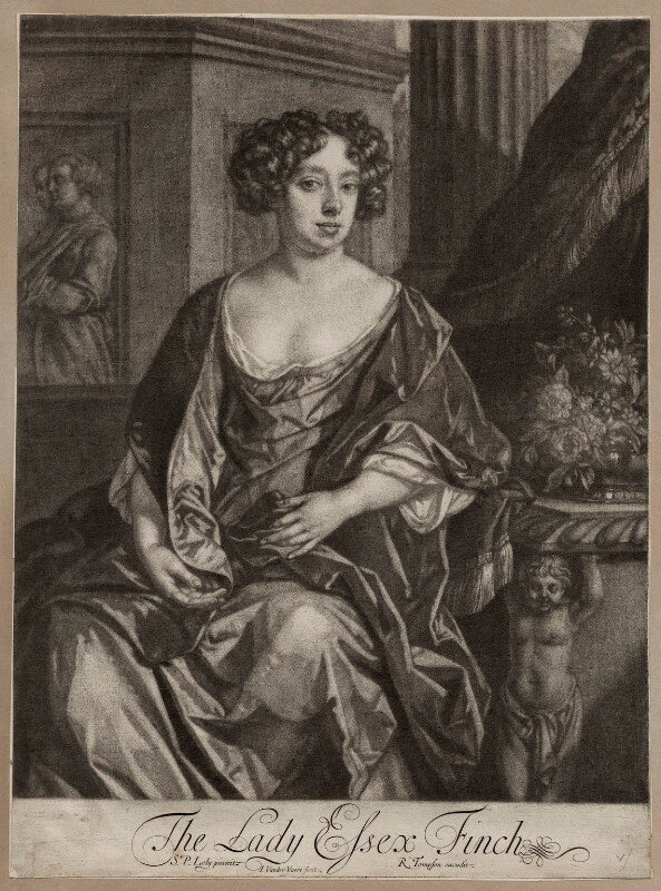 Essex Finch (née Rich), Countess of Nottingham NPG D30545