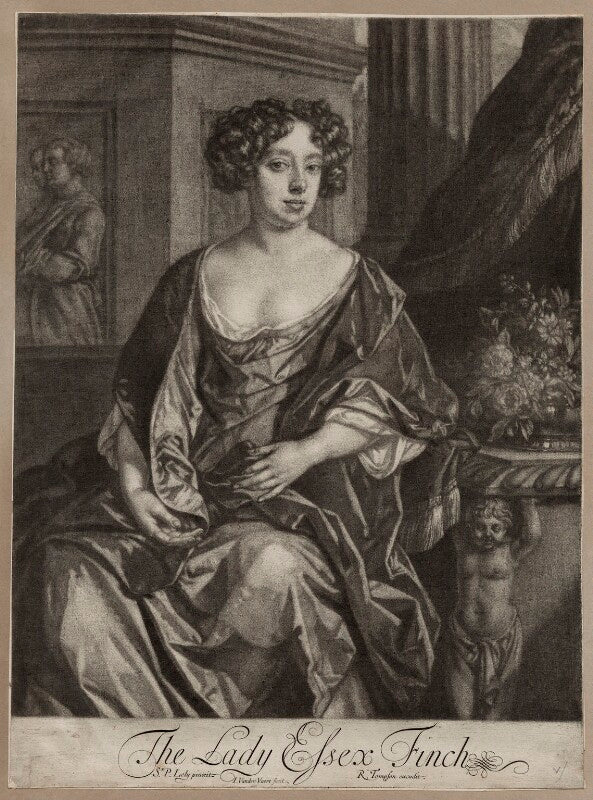 Essex finch (née rich), countess of nottingham npg d30545