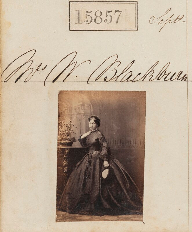 Mrs w. blackburn npg ax63787