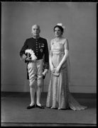 Sir (Richard) Dawson Bates; (Jessie) Muriel (née Cleland), Lady Bates NPG x152995