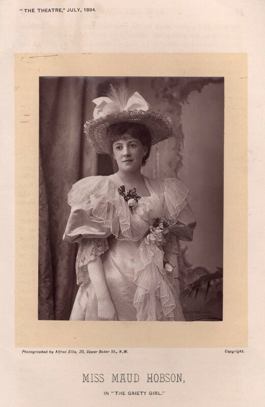 Maud hobson in 'a gaiety girl' npg x12787