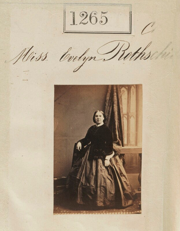 Evelina gertrude de rothschild npg ax50686