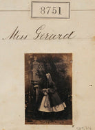 Hon. Monica Mary Oliphant (née Gerard) ('Miss Gerard') NPG Ax58574