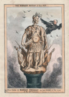 The Noblest Roman of them All! This Statue of Roman Cement has been erected at the cost of the 40s Freeholders NPG D48755