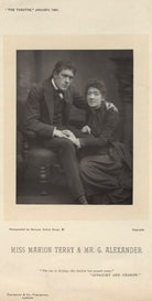 Sir George Alexander (George Samson) as George Addis; Marion Terry as Helen in 'Sunlight and Shadow' NPG x134671