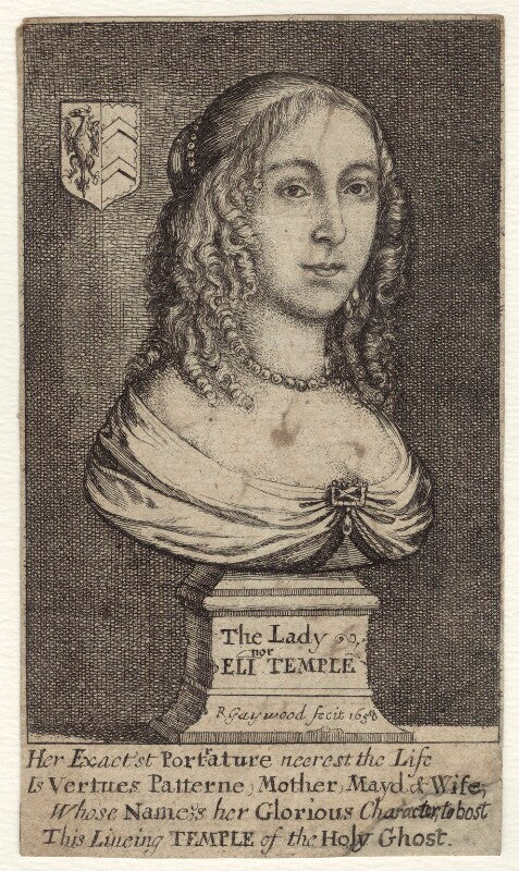 Eleanor (née tyrrell), lady temple npg d29189