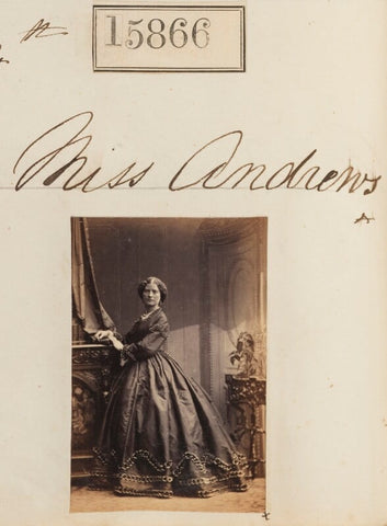 Miss Andrews NPG Ax63796