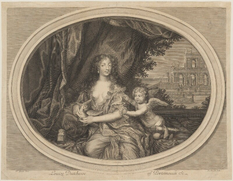 Louise de kéroualle, duchess of portsmouth npg d40383
