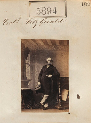 Colonel Fitzgerald NPG Ax55849