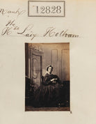 Jane Sarah (née Hood), Lady Hotham NPG Ax62470